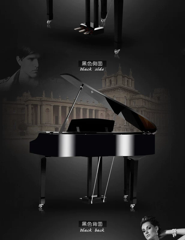 SPYKER British Spyker new grand piano home dạy piano đỏ piano điện 086 nhà máy bán hàng trực tiếp - dương cầm