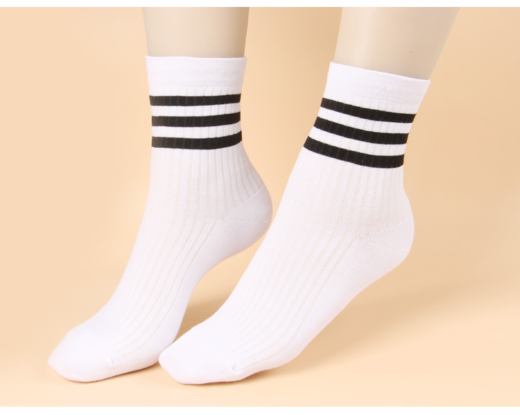 Cô mùa xuân, mùa hè và mùa thu, vớ ống, cotton, phần mỏng, kiểu đại học, phiên bản Hàn Quốc, cá tính, vớ thủy triều, khử mùi, thể thao hoang dã, vớ nữ - Bít tất nữ tất cao cổ cho bé gái