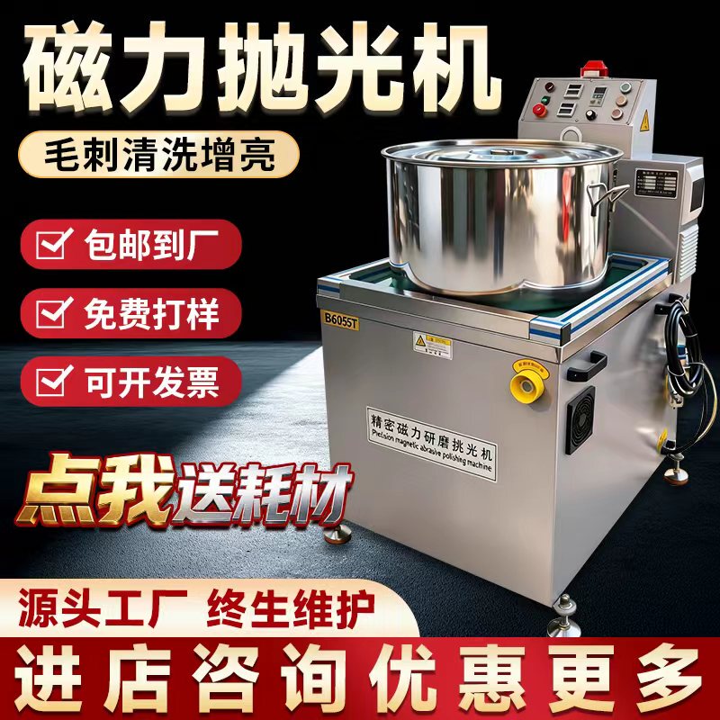 Factory Direct Sales Magnetic Grinding and Polishing Machine Metal Deburring Machine Translation Magnetic Grinding Machine Magnetic Needle Hardware Industry
