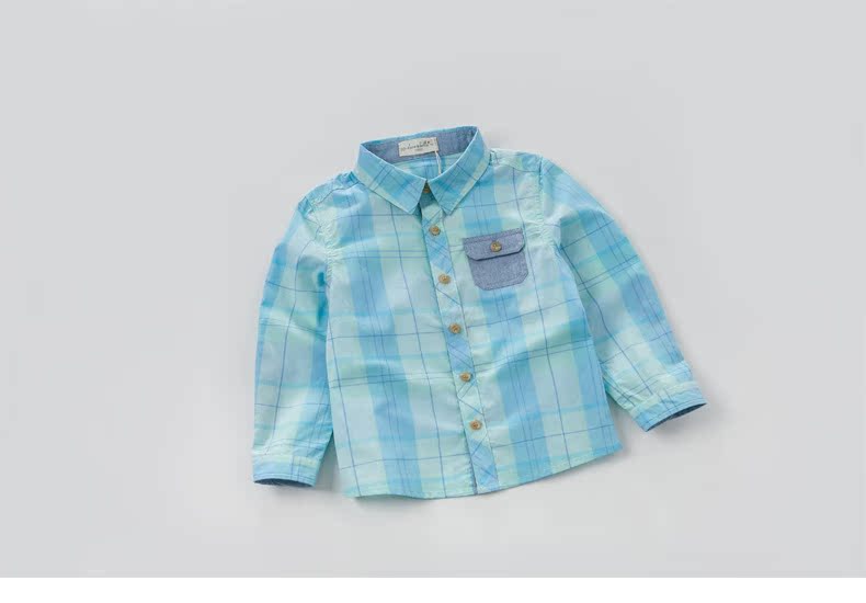 Chemise garcon DAVEBELLA à manche longue - Ref 2076400 Image 13