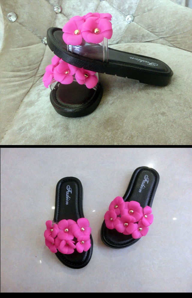 Pantoufles enfants en autre pour été - semelle caoutchouc antidérapant - Ref 986370 Image 14