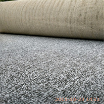 Office Business Building Bedroom Living Room Full Laid Carpet Office Exhibition Grey Circle Suede Fire Retardant Rug