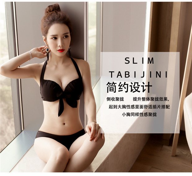 Bộ bikini 3 điểm bikini nữ ba mảnh 2018 thời trang mới gợi cảm được diện áo tắm spa mùa xuân mỏng manh áo tắm 1 mảnh