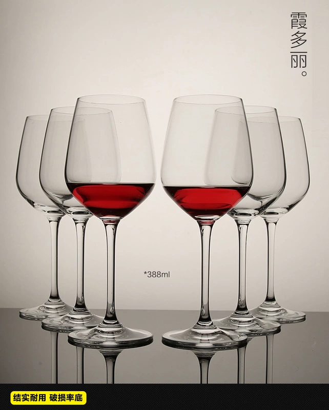 Nhà hàng pha lê thủy tinh đỏ rượu vang ly rượu vang ly rượu vang bộ ly cocktail - Rượu vang