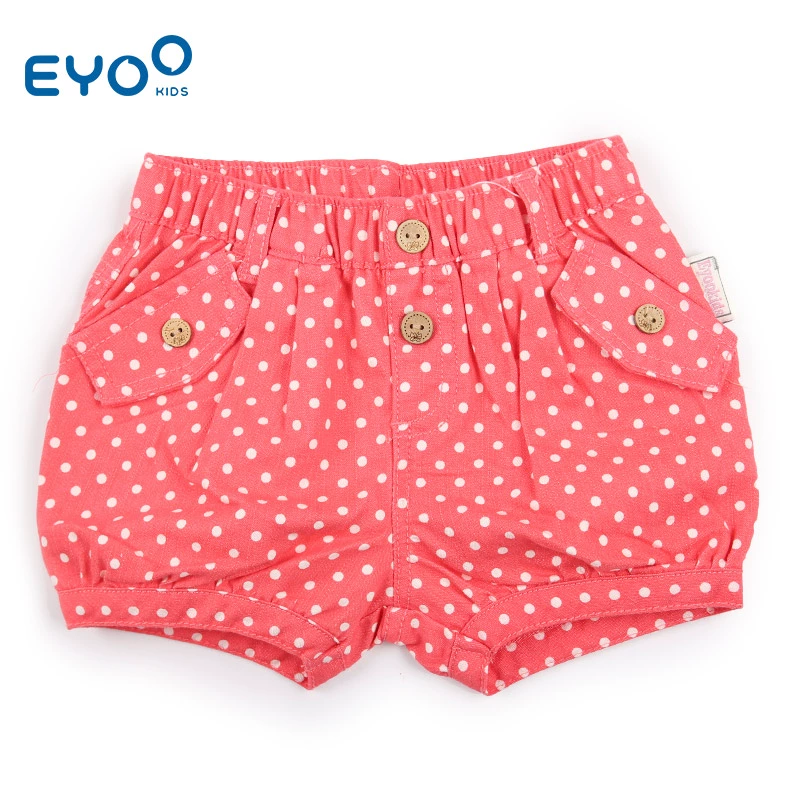 [Miễn phí vận chuyển ít nhất 2 cái] Quần short Lantern Eyookids Kids Girls Denim Lantern - Quần jean