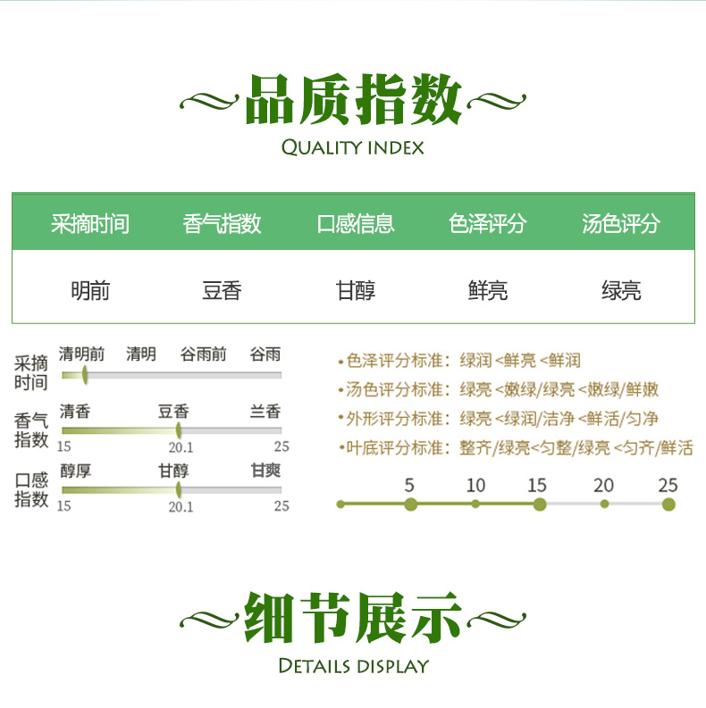 御牌 明前特级 西湖龙井 50g罐装  梅家坞核心产区 图3
