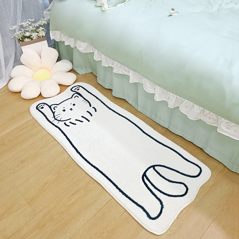 Brief Yocartoon Bedside Blanket Cushion Children Room Rug Bedroom Blanket Nordic Ins Wind Living Room Carpet