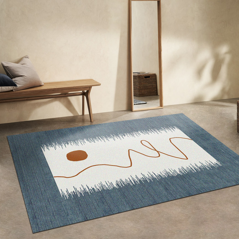 Light Lavish Wins Wind Abstract Art Living Room Tea Table Anti-Slip Carpet Bedroom Cushion Home Big Size Full Spread Large Area