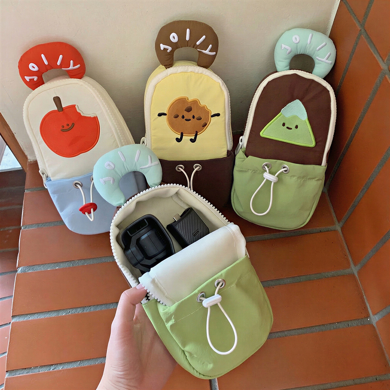 Dji Pocket 3 Storage Bag Cute Protective Storage Pouch G7X2 Anti-Collision Anti-Drop Portable Gimbal Ccd Camera Bag