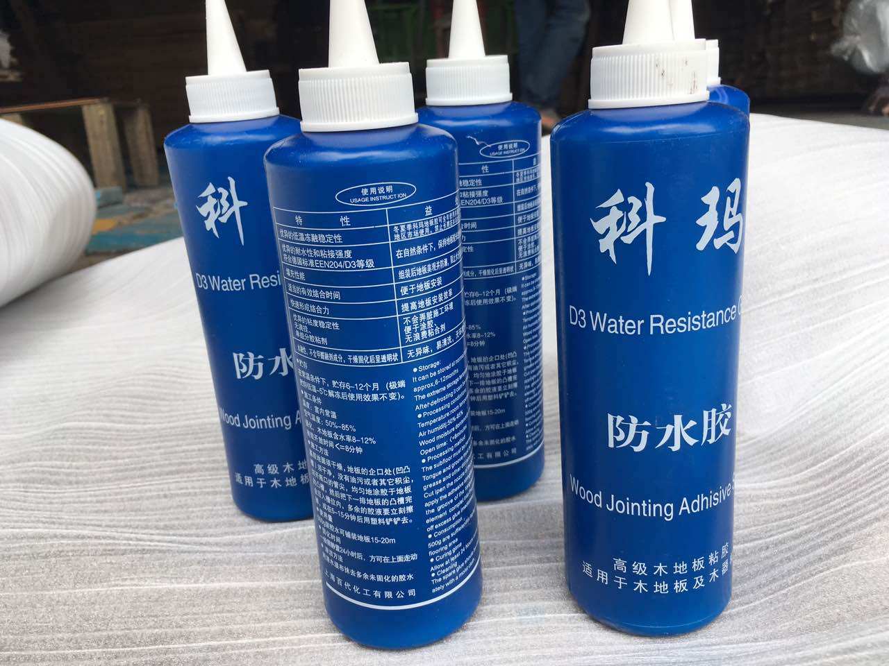 Floor Glue Flat Buckle Wood Floor Installation Notch Glue