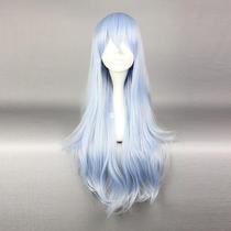 Anime Kantai Collection Hibiki Blue Wig Cosplay Costume Kan