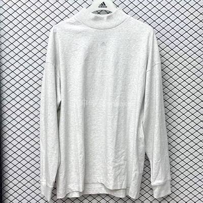 ADIDAS genuine, fashionable and versatile loose printed sporty casual long-sleeved T-shirt IZ4915