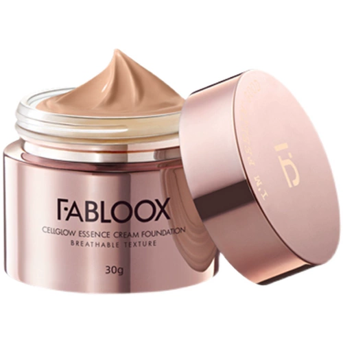 Fabloox Крем-пудра, тональный крем, увлажняющая база под макияж для жирной кожи, стойкое покрытие, контроль жирного блеска