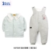 Laila cho bé mùa đông jumpsuit dày nam và nữ quần áo bé cotton cộng với nhung sơ sinh mùa đông quần áo quần áo trẻ em nam Áo liền quần