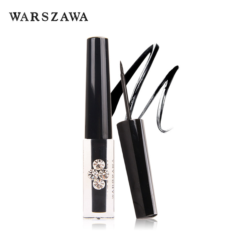 Huasha thick black waterproof liquid eyeliner CE6 hard tip long-lasting quick-drying non-smudged eyeliner pen makeup - Taobao