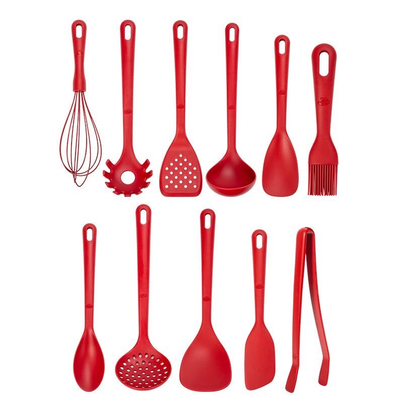 Ballalini kitchen silica gel kitchenware not stained with special unhurt pan high temperature resistant broth spoon frying and egg-making machine