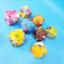 Three-dimensional 250 grams sandbag cartoon pattern five or two sandbags half a catty heavy sandbag 6*6cm cube shape Sports