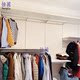 aa column metal cloakroom accessories wall wardrobe frame round tube hanging clothes room shelf tray basket trouser rack bracket arm