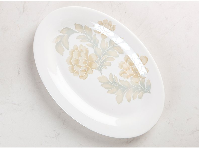 DIY jingdezhen ceramic tableware dishes dishes household ceramics tableware bowl dish free collocation