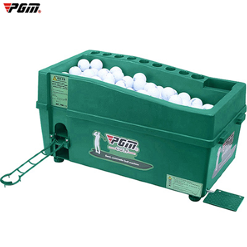 Golf semi-automatic serve machine practice stadium equipment with ball-lever stand large-capacity multifunction serve box