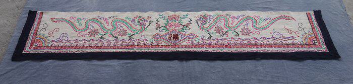 Hominin penthouse Seeking To Know Soundslim family bed curtain Curtain Hand Embroidered Whole Zhang 182 * 37cmb-90049