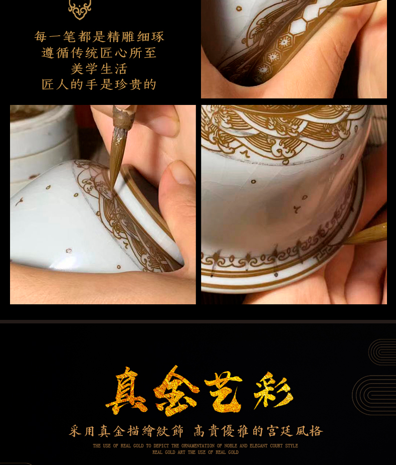 Your up master cup single CPU ceramics jingdezhen porcelain cups kongfu tea colored enamel cup sample tea cup meditation