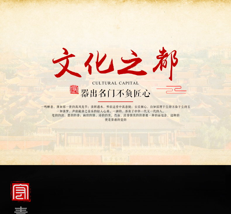 Hand - made single CPU individual cup of blue and white landscape perfectly playable cup master cup cup archaize of jingdezhen ceramic cups by Hand