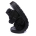 Phiên bản hàn quốc của sandal nam đế mềm đế mềm xu hướng giày đế dày đế xuồng giày đi biển đại học hè đen phong cách mới giày tây Sandal