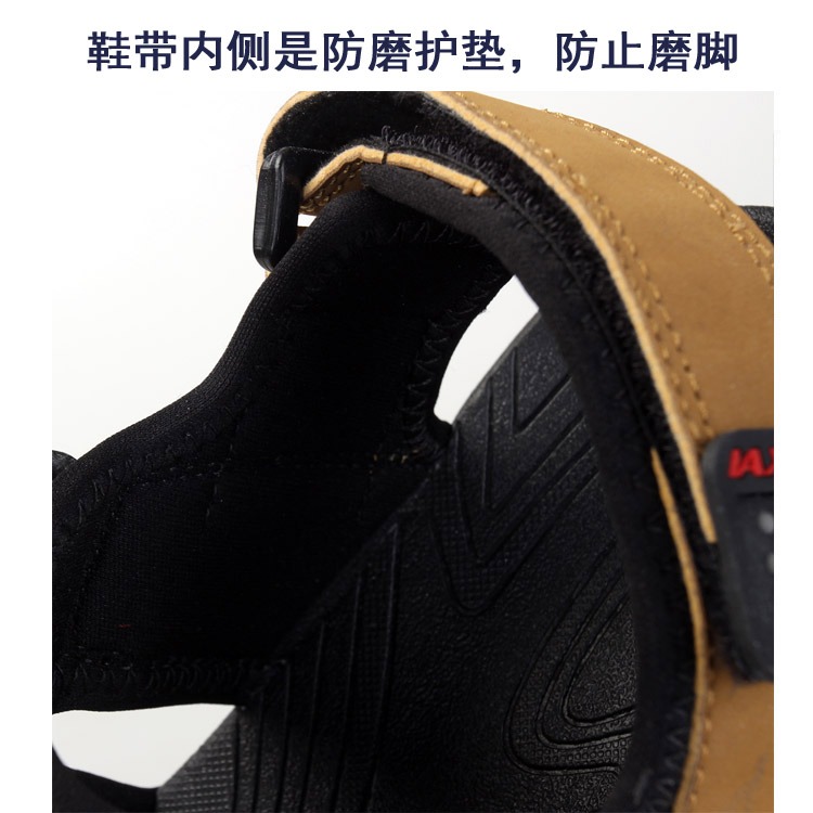 Giày nam nam sandal đế dày Rome ngoài trời sandal da mùa hè Giày đi biển mùa hè phiên bản Hàn Quốc của xu hướng dép Việt Nam giay the thao nam