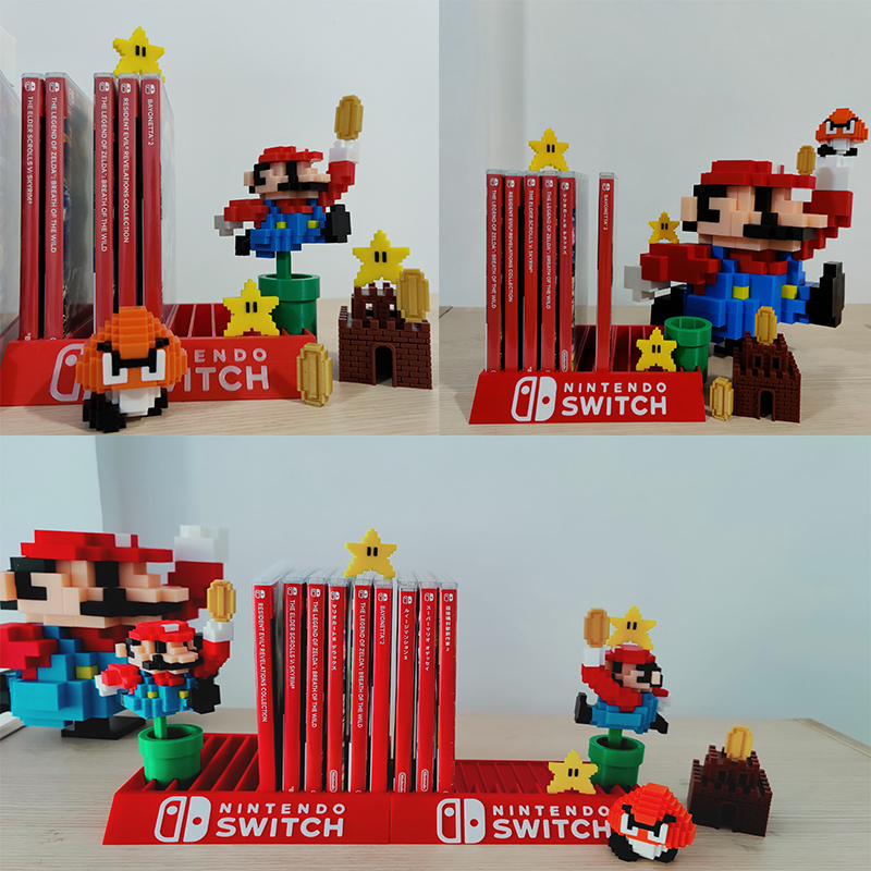 Nintendo Switch Card With Storage Box Switch Game Card Storage Shelf Disc Game Collection Box Storage