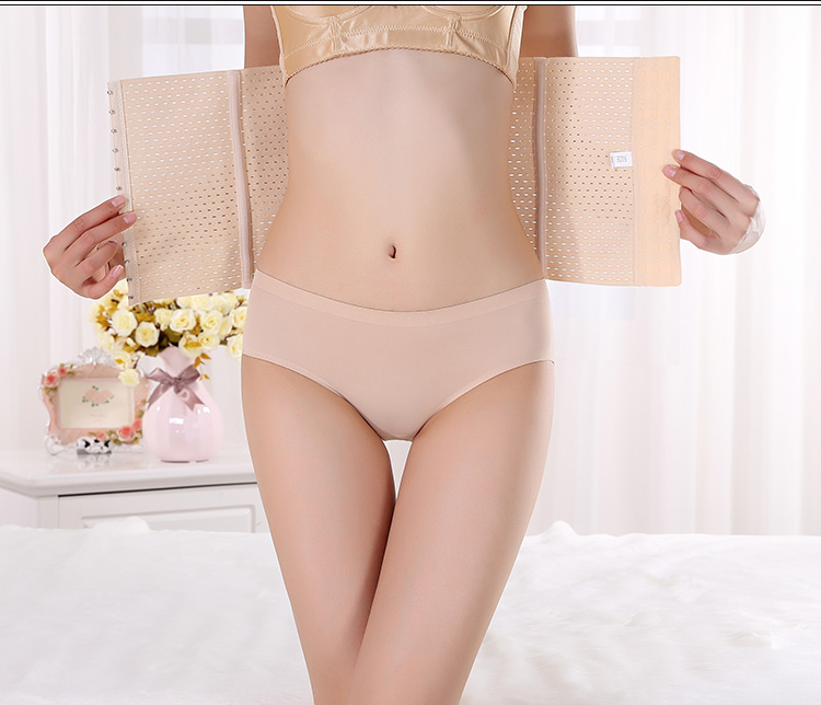 Eo bụng thắt lưng sau sinh giao phối cơ thể định hình bụng thoáng khí corset đai siêu mỏng phần mùa thu và mùa đông eo eo nữ do lot nu