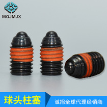 Top wire spring SPJS SPJL spring plunger carbon steel indexing pin threaded ball plunger split positioning pin