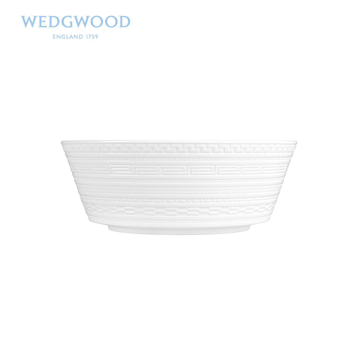 Wedgwood waterford Wedgwood Intaglio anaglyph 20 cm ipads porcelain large soup bowl/fruit dou high - grade ipads China tableware