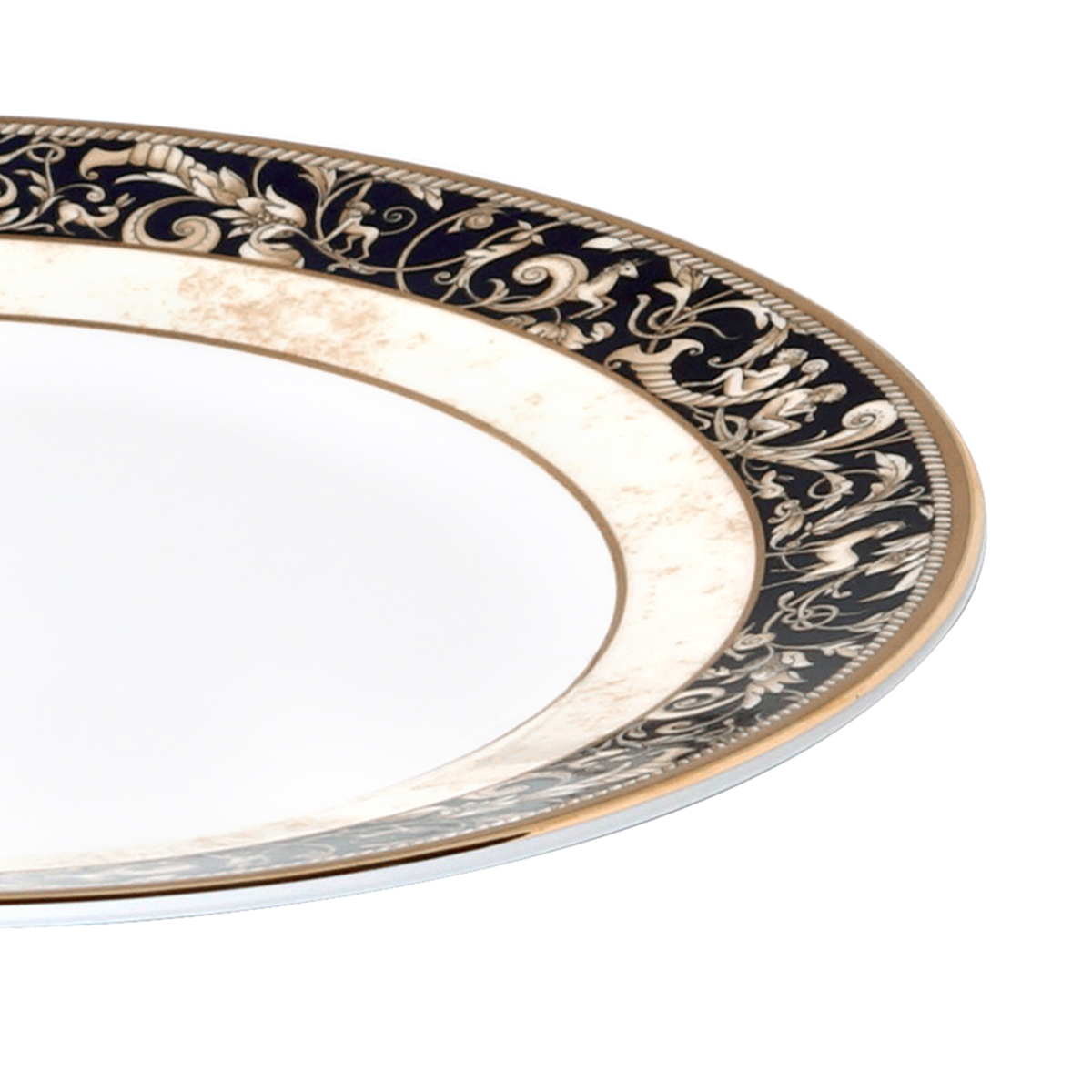 Wedgwood waterford Wedgwood Cornucopia the Cornucopia dark blue 20 cm ipads porcelain plate snack plate