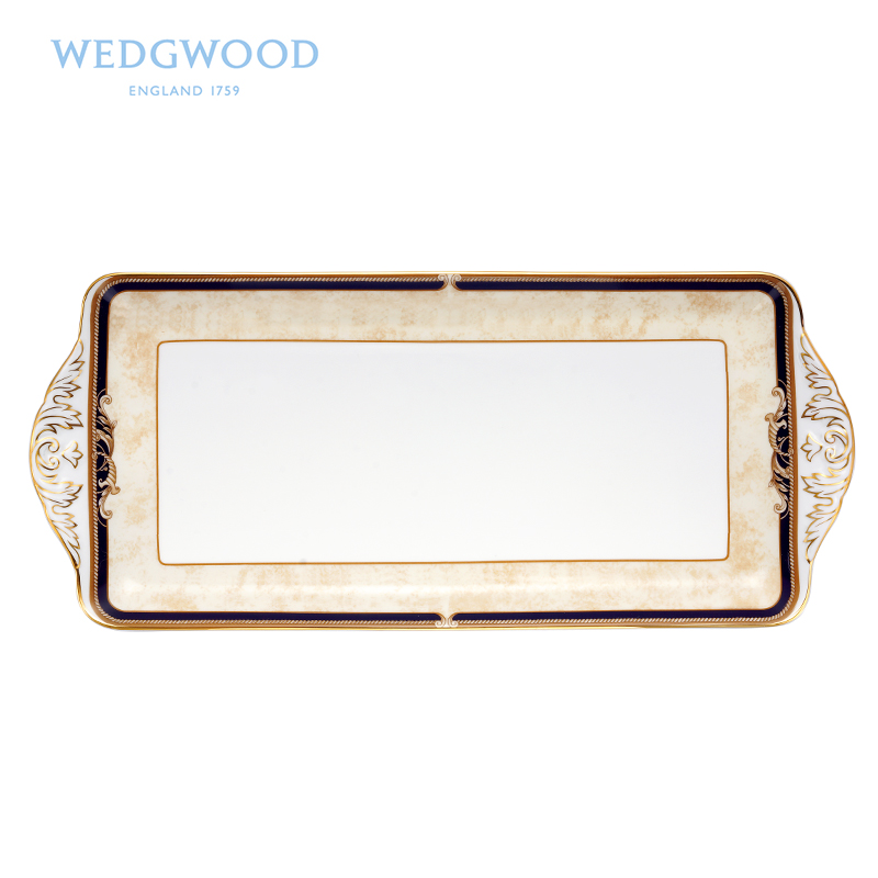 British Wedgwood Cornucopia the Cornucopia sandwich plate of the long ipads porcelain snack plate tray