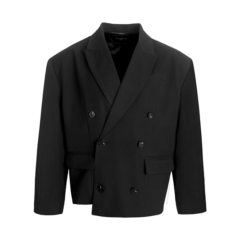 【Haute Couture Series】Epower Structured Shoulder Pads'Reset Blazer' Double-Breasted Loose Suit Jacket