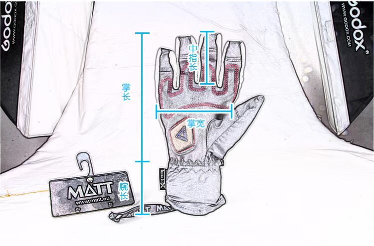 Maisky MASKI xác thực MATT găng tay trượt tuyết nữ chống nước ấm không thấm nước chống trượt mùa thu và mùa đông thiết bị ngoài trời - Găng tay găng tay cụt ngón