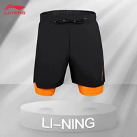 Пятиточечные плавки 778 чёрно-оранжевые