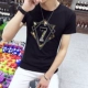 Mùa hè 2018 mới trẻ trung áo thun ngắn tay nam sinh viên Hàn Quốc thời trang áo sơ mi nửa tay nam xu hướng từ bi áo thun polo