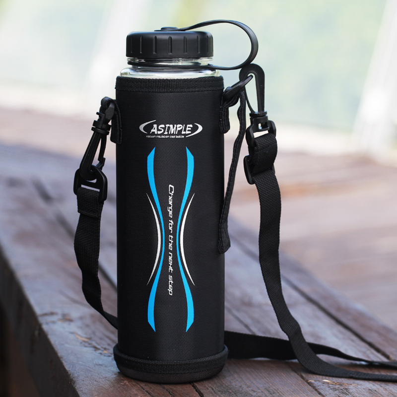 ASIMPLE insulated cup sleeve bag 7 8 wide heat insulation 750ml oxford cloth insulated bag inclined satchel water bottle sleeve 900ml