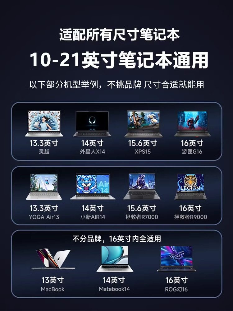 Suitable for Apple Laptop Cooling Stand, MacBook Pro Air A2141 M4 M3 M2 Dedicated Cooling Bracket, Gaming Laptop Semiconductor Cooling Fan, Cooling Artifact