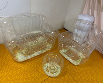 Inflatable Queen leisure high-end new couple double inflatable sofa fashion luxury export product