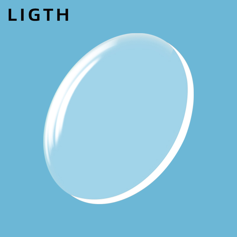 Richio Custom Fit Myopia 1 56 1 61 1 67 1 74 Anti-Blu-ray Radiation Chromic Glasses Sheet Anti-Fog