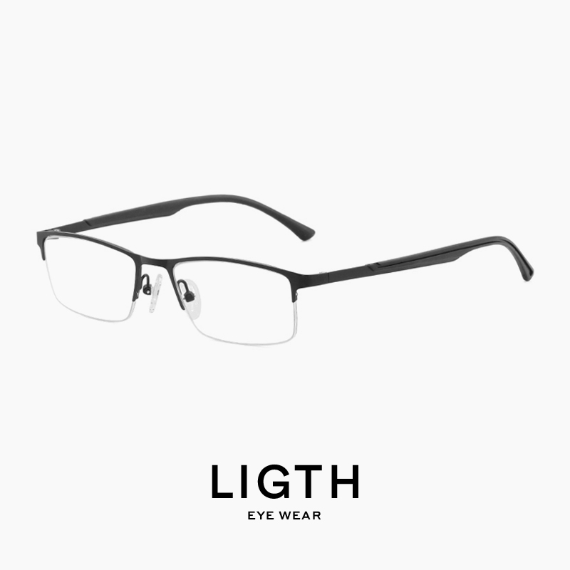 Richio Business Radiation Protection Glasses Men Discoloration Anti-Blue Light Computer Mirror Woman Cell Phone Flat Light Eye Protection Anti-Fog Myopia