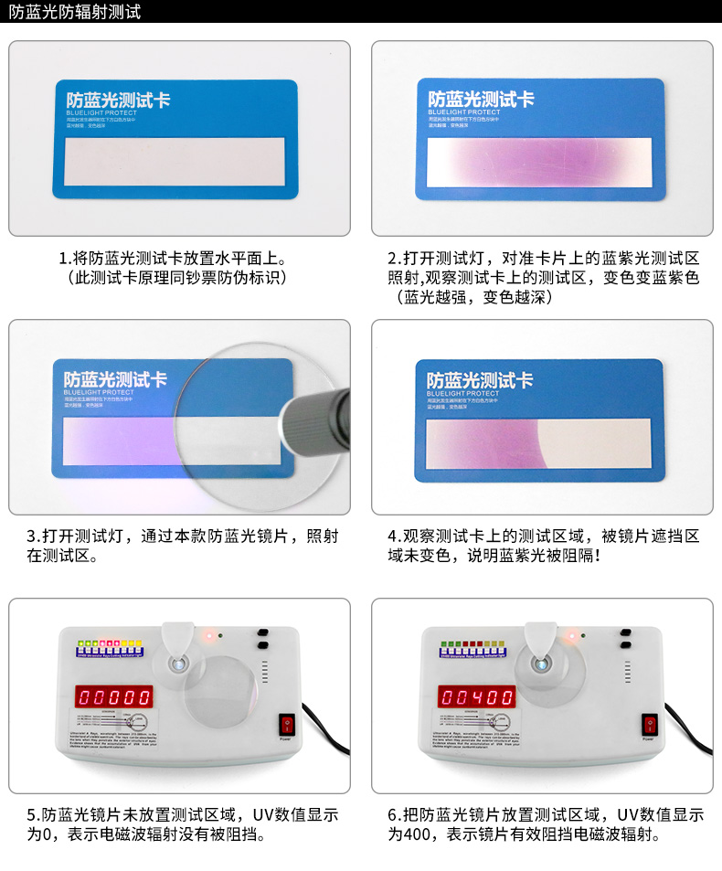 Không kính độ chống bức xạ ánh sáng xanh kính kính máy tính nam và nữ phẳng gương cận thị kính râm