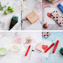 Marble wood grain background paper ins Wind photo props food photography jewelry simple photo background cloth pendulum ornaments nail art still life shooting props retro decoration Net red photo plate