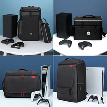 bubm Suitable for Sony ps5 storage bag Microsoft xboxseriesx storage box game console protection