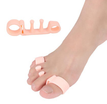 Silicone toe separator toe protective cover gel hallux valgus deformator overlapping toe anti-wear toe cover
