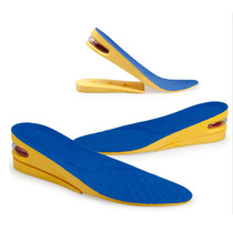 Inner heightening insole male and female full cushion soft bottom comfortable air cushion shock absorbing sneaker aj basket sneakers invisible heightening deity