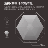 Зонтик на солнечной энергии, 2023, защита от ультрафиолета